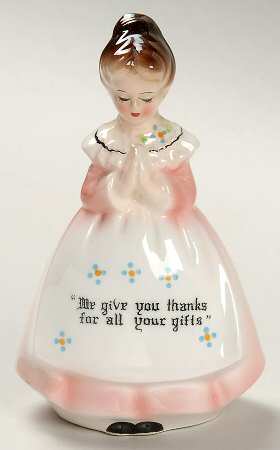 Mother In The Kitchen (Pink Skirt) Pepper Shaker