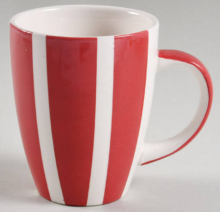 Plaid Polka Dot Red Mug