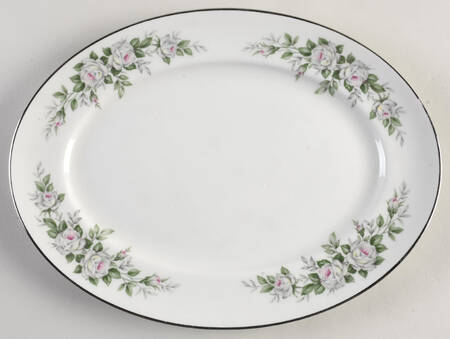 EMB90 11" Oval Serving Platter by Embassy (American)