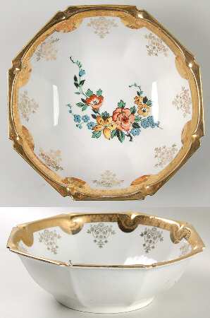 EBV5 8" Octagonal Vegetable Bowl