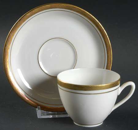 ESC254 Flat Demitasse Cup & Saucer Set
