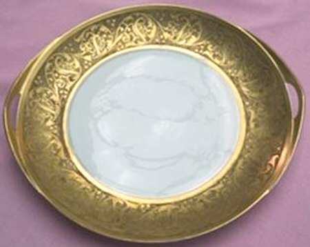 EPI387 Handled Cake Plate