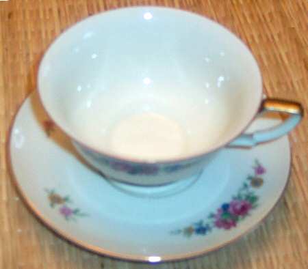 ESC257 Footed Cup & Saucer Set