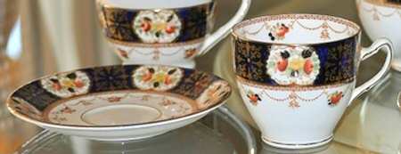 Regina Flat Cup & Saucer Set
