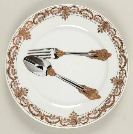 Baroque Dessert/Pie Plate