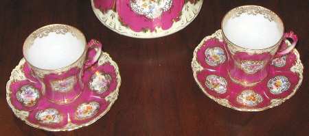 EBV6 Chocolate Cup & Saucer Set