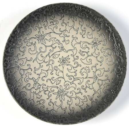 Scroll Salad Plate