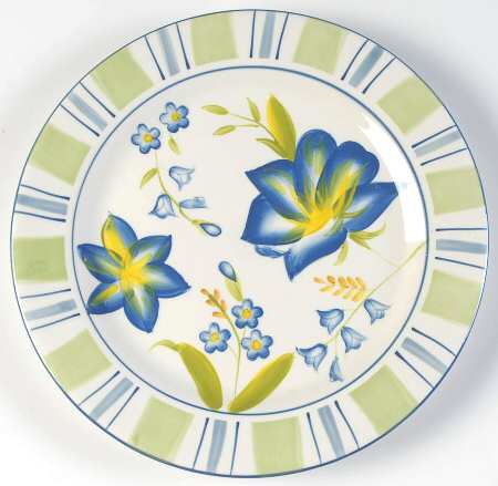 Blue Flower by Euro Ceramica