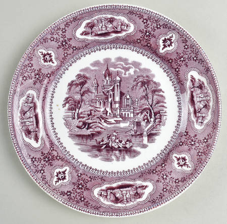 Baronial Salad Plate