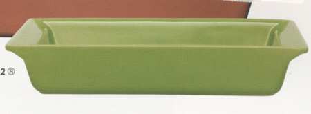 Apple Green 11" Rectangular Baker