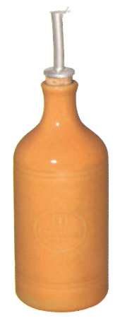 Tangerine Large Oil Cruet with Drizzle Spout