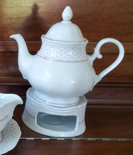 ESC271 Teapot & Warmer Stand