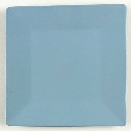 Meteor Gray Square Salad Plate