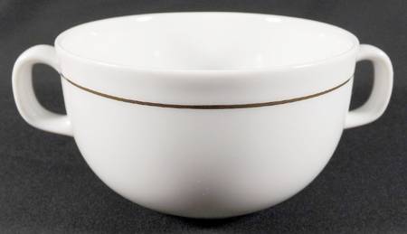 ESC277 Flat Cream Soup Bowl