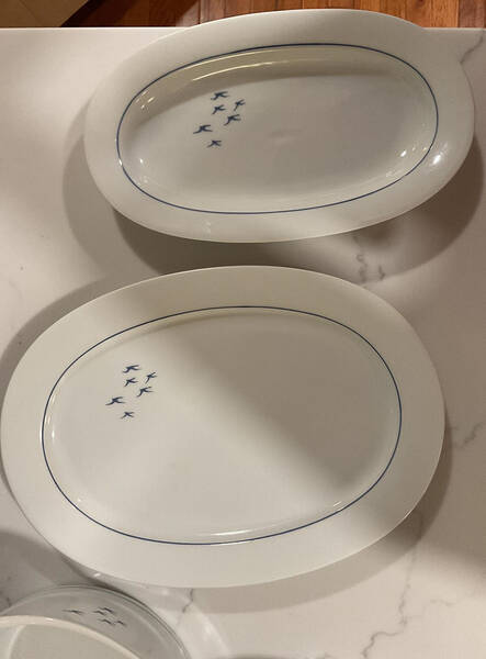 ESC284 9" Oval Serving Platter