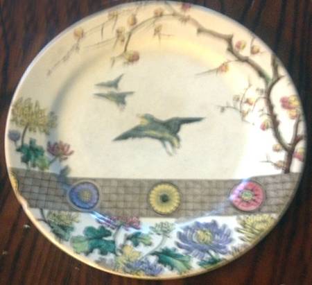 Rangoon Multicolor Salad Plate