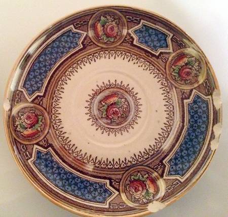 Milan Blue Saucer for Demitasse Cup