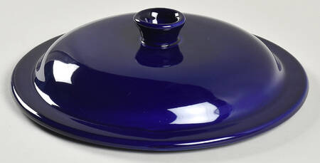 Cobalt Blue Lid for 4 Quart Round Casserole