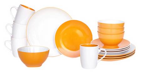 Sofia Orange by Euro Ceramica