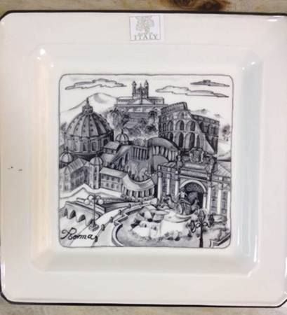 Cities Dinner Plate
