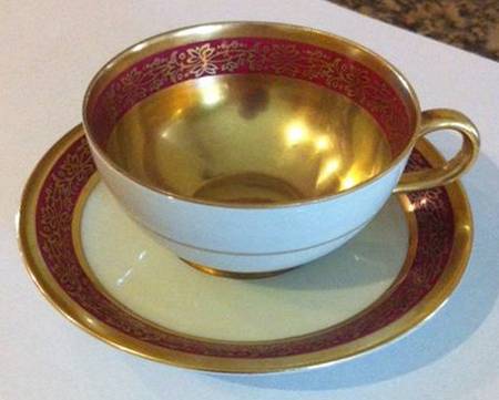 ESC303 Footed Cup & Saucer Set