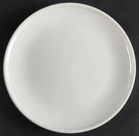 Douro White Salad Plate