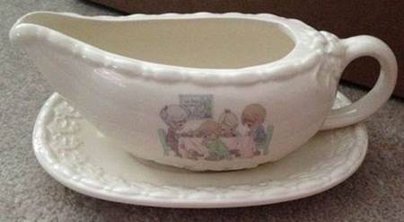 We Gather Together Gravy Boat & Underplate