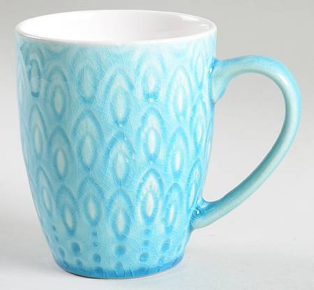 Peacock Turquoise Mug