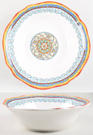 Duomo 11" Large Salad Serving Bowl