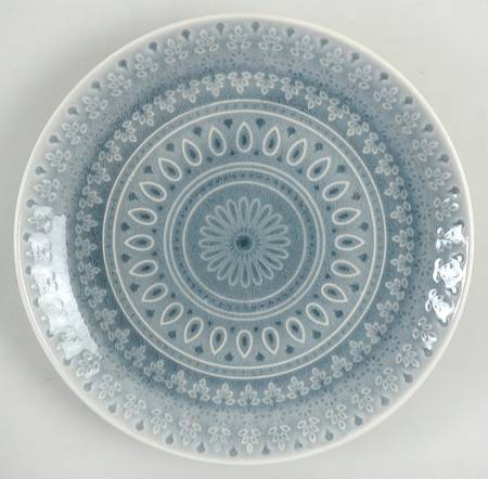 Fez Dove Grey Salad Plate