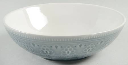 Fez Dove Grey Soup/Cereal Bowl