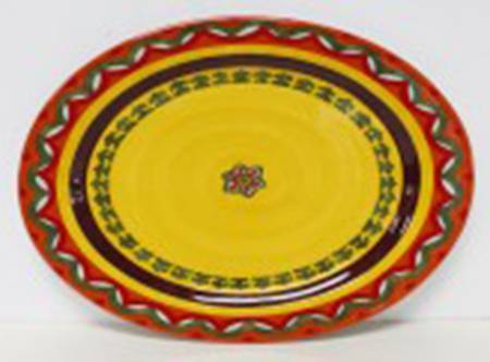 Galicia 16" Oval Serving Platter