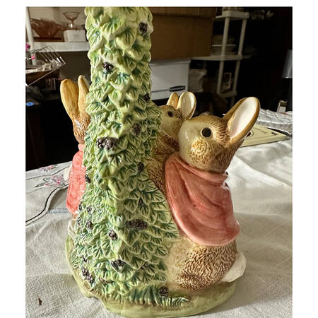 World of Beatrix Potter 13" Electric Lamp No Shade