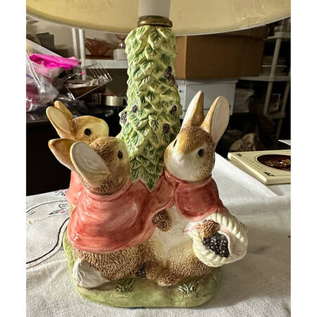World of Beatrix Potter 13" Electric Lamp & Shade