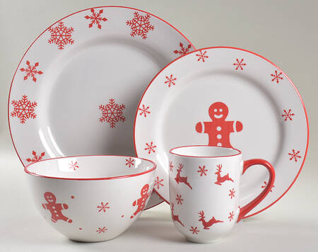 Winterfest 4 Piece Place Setting