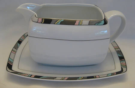 ESC347 Gravy Boat & Underplate