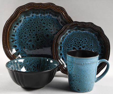 Mystic Waves 4 Piece Place Setting