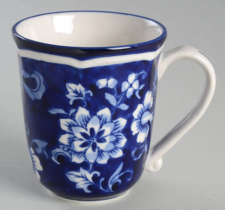 Blue Garden Mug