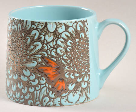 Butterfly Garden Mug