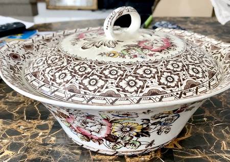Harvard Brown Multicolor by Empire Porcelain 