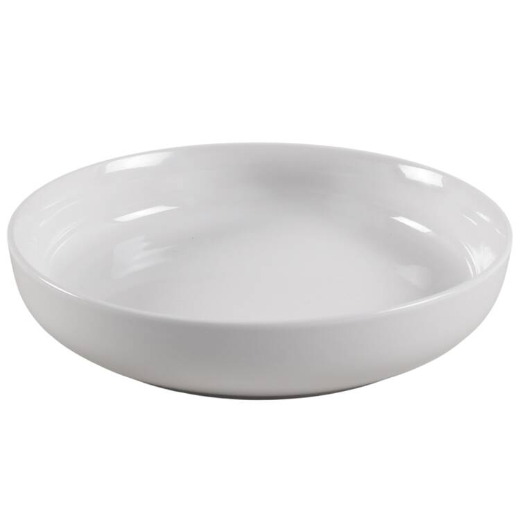 White Essential 9" Round Deep Bowl