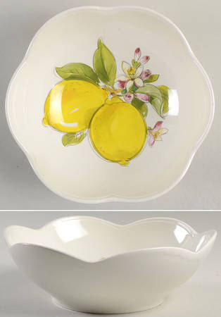 EFD11 10" Scalloped Bowl