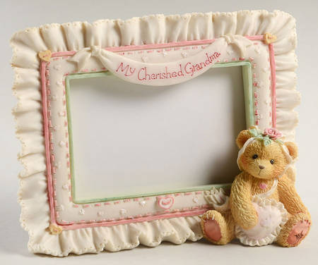 Cherished Teddies Frame-Holds 3" X 4"
