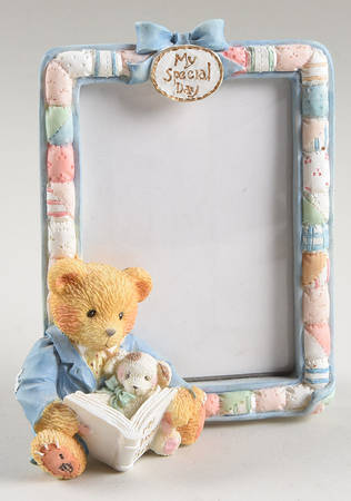 Cherished Teddies Frame-Holds 2 1/2" X 4"