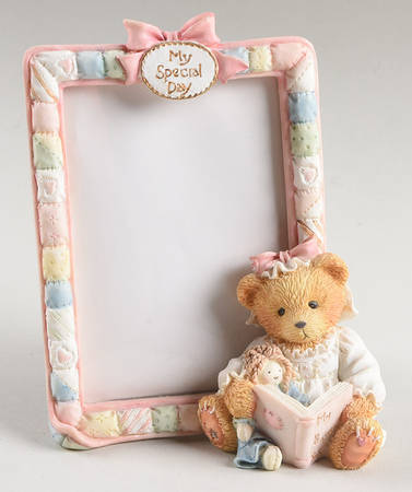 Cherished Teddies Frame-Holds 2 1/2" X 4"