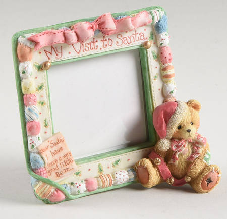 Cherished Teddies Square Frame-Holds 2 1/2" X 2 1/2"