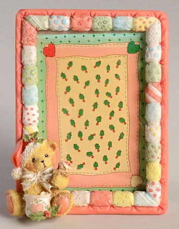 Cherished Teddies Frame-Holds 3" X 4"