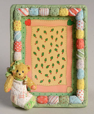 Cherished Teddies Frame-Holds 3" X 4"