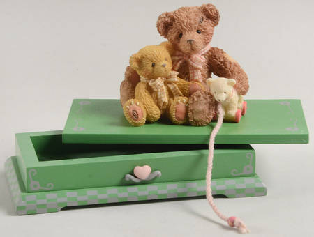 Cherished Teddies Rectangular Box with Lid