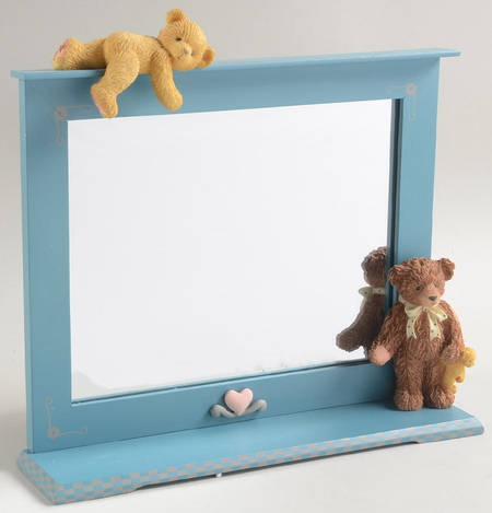 Cherished Teddies Hanging Wall Mirror